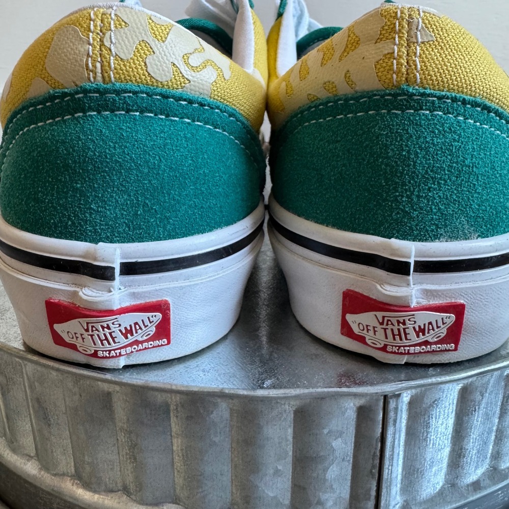 Vans Old Skool Aloha Skateboarding Sneakers Mens 7 - Picture 6 of 8